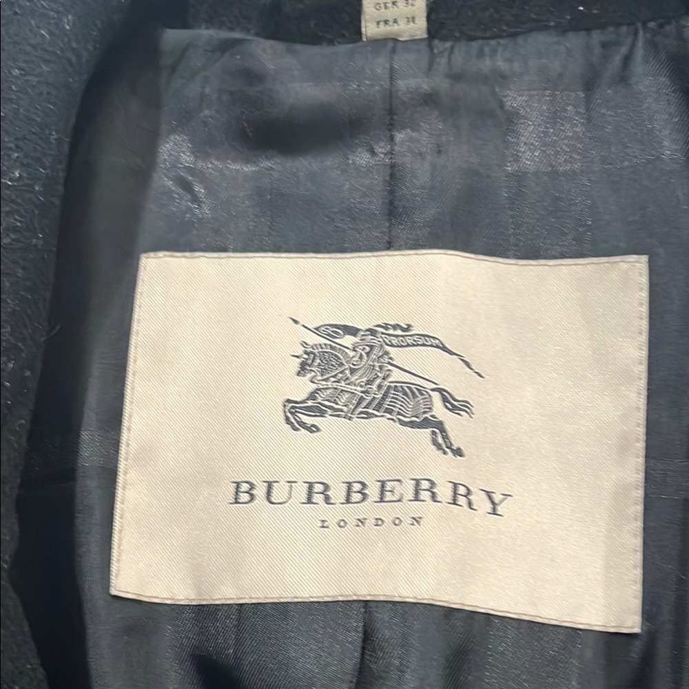 Burberry Charcoal Outerwear